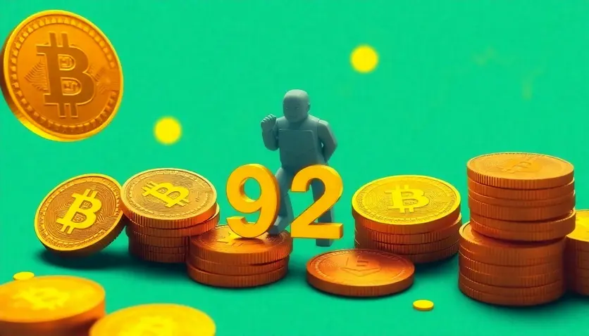 Bitcoin reaching 92K with altcoins potential, featuring ADA, Ethereum, and Dogecoin, with a bullish market trend and involvement of Elon Musk and Donald Trump.